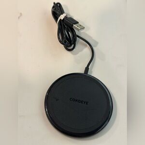 COKOEYE Black Wireless Charging Pad